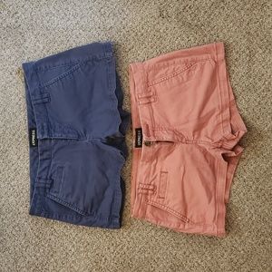 EXPRESS SHORTS - PINK AND BLUE